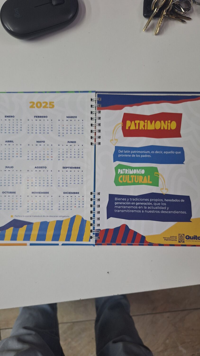 Agendas personalizadas con logo